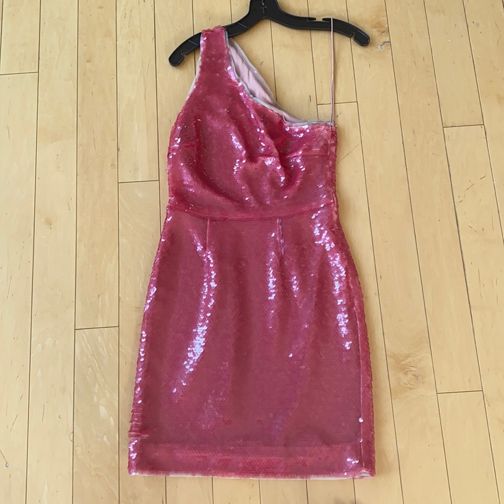 Haney sequin mini dress, size 4